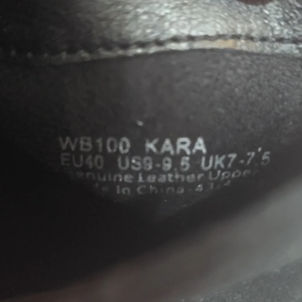 aetrex Kara‎ Black Wedge Ankle Boots